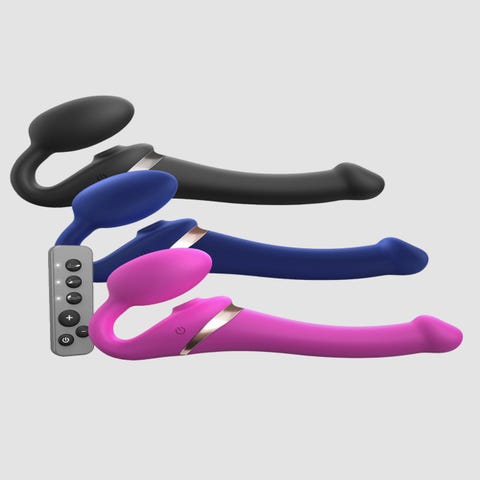 Gode Ceinture Vibrant Strap-on-Me Multi Orgasm S