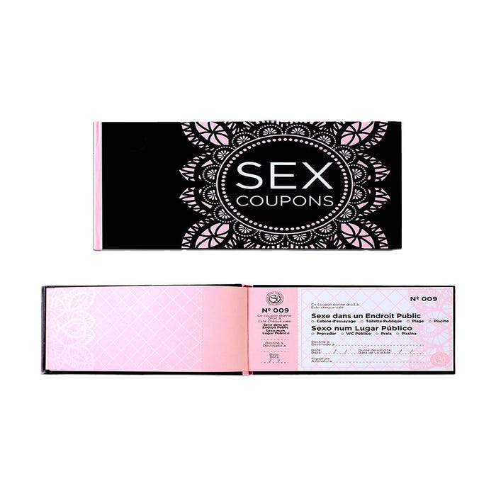 Chéquier Érotique Sex Coupons