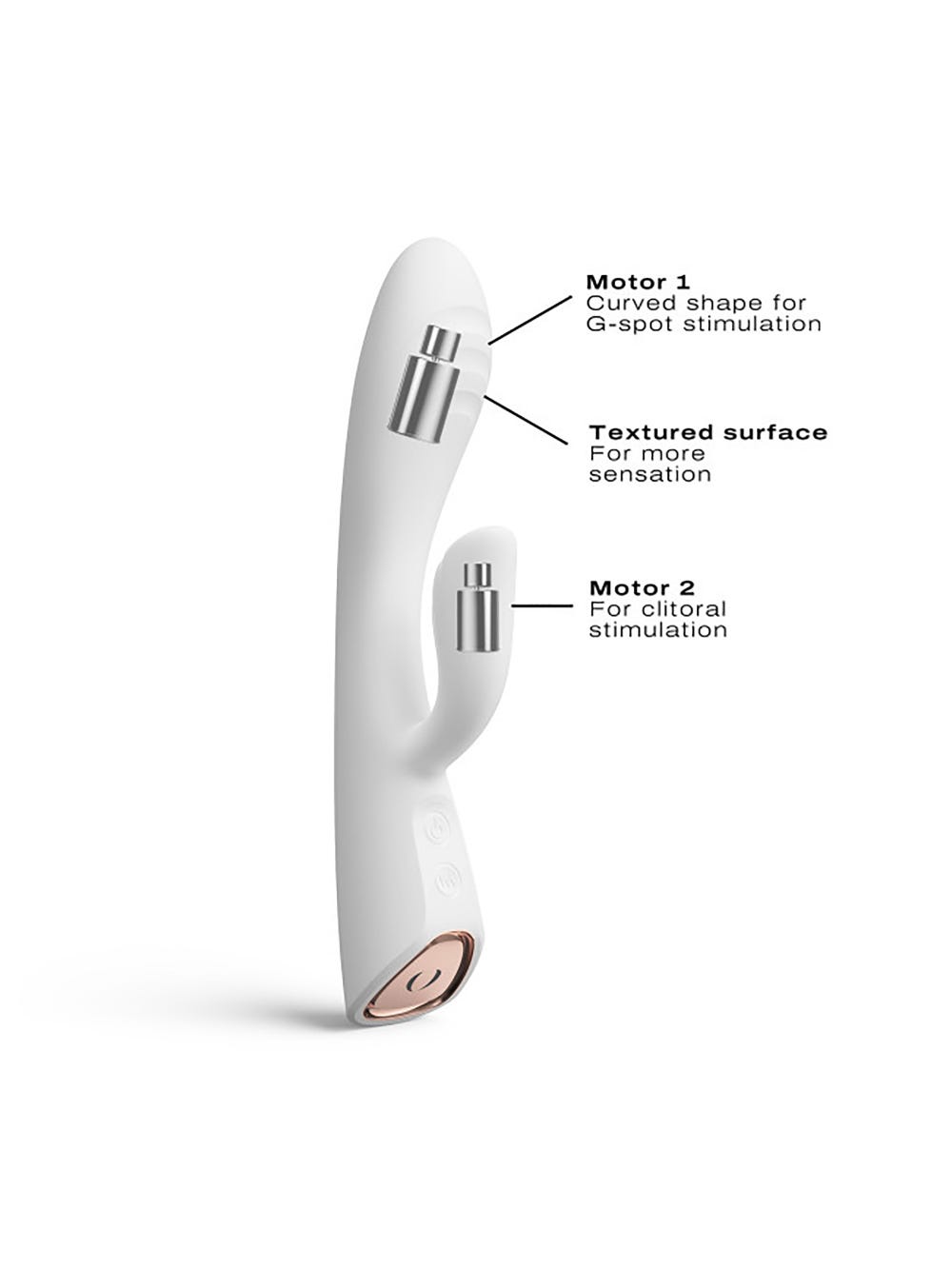 Vibromasseur Rabbit Chauffant Flexi
