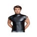 T-Shirt Résille & Pressions Wetlook Noir