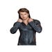 T-Shirt Manches Longues Effet Reptile Noir