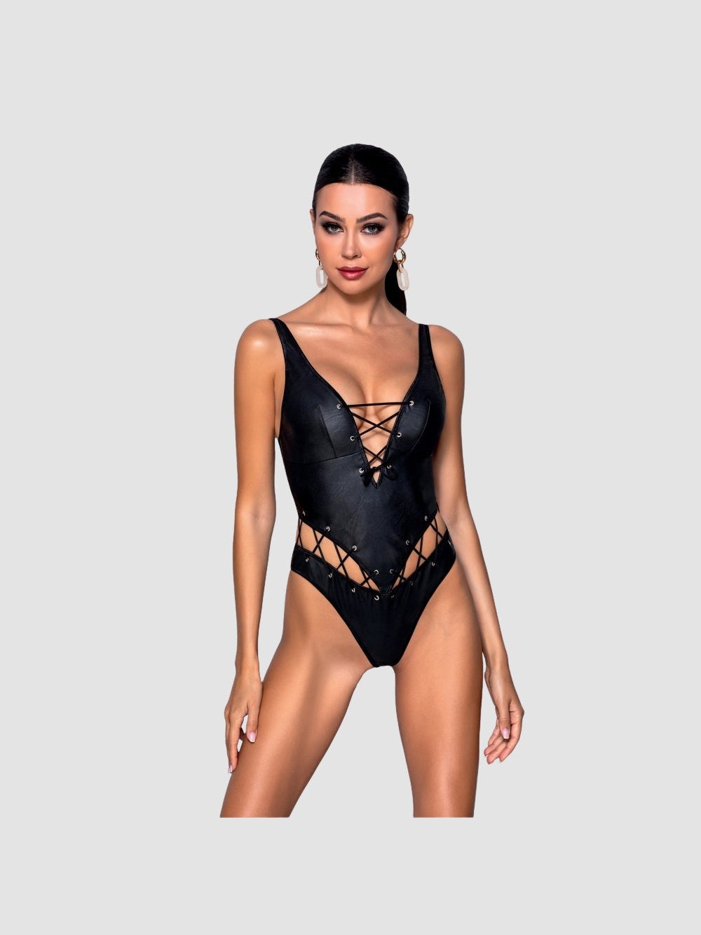Body Francesca Leather Collection Noir