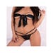 String Ouvert Nomade Noir