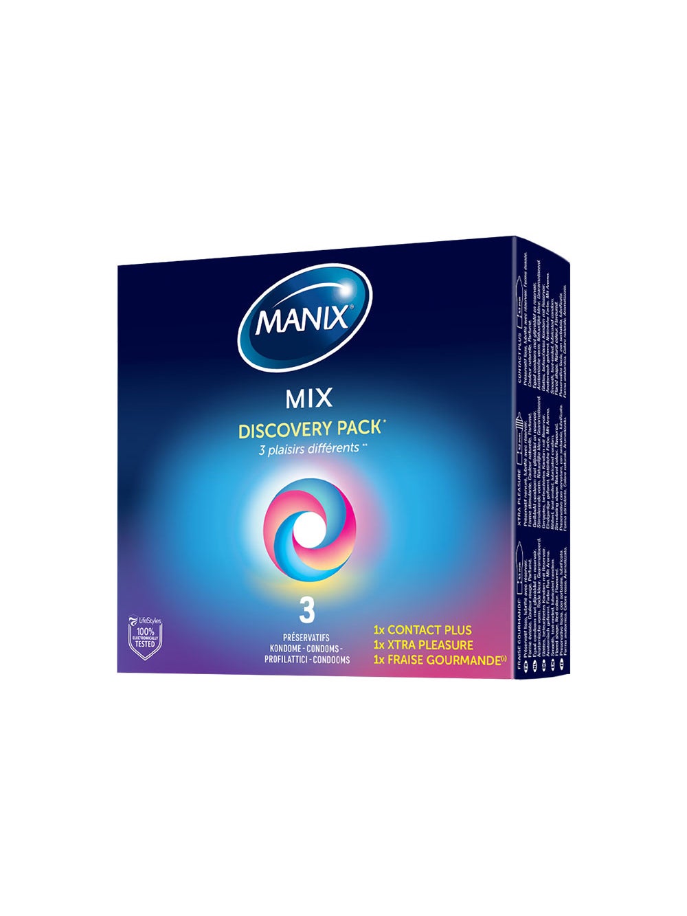 Préservatifs Mix Discovery Boîte de 3