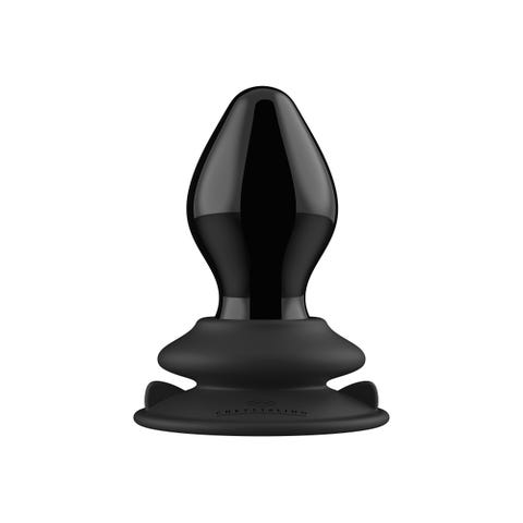 Plug Anal en Verre Vibrant Stretchy