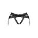 String Porte-Jarretelles Ouvert Lacrisia Noir