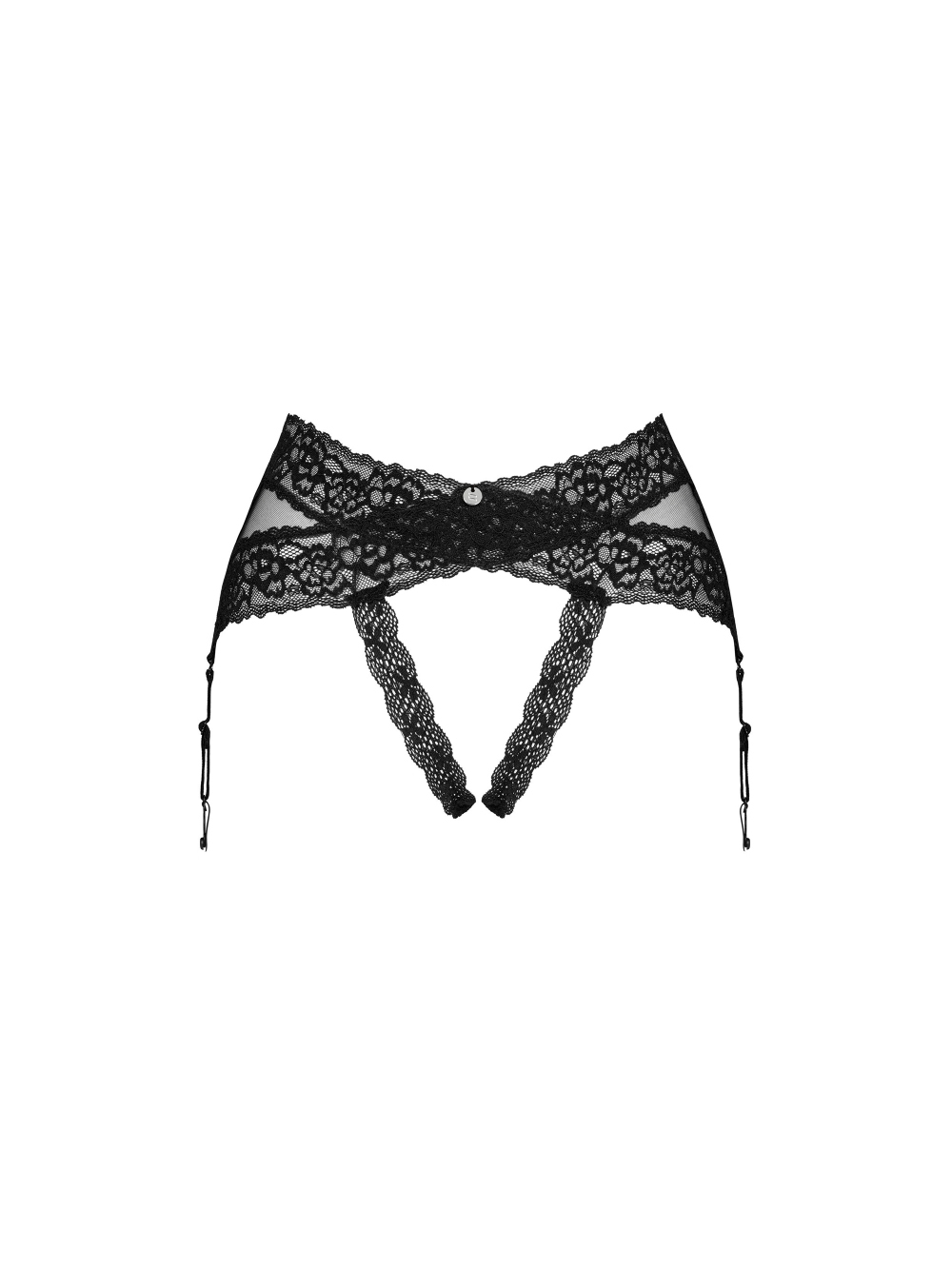 String Porte-Jarretelles Ouvert Lacrisia Noir main product photo