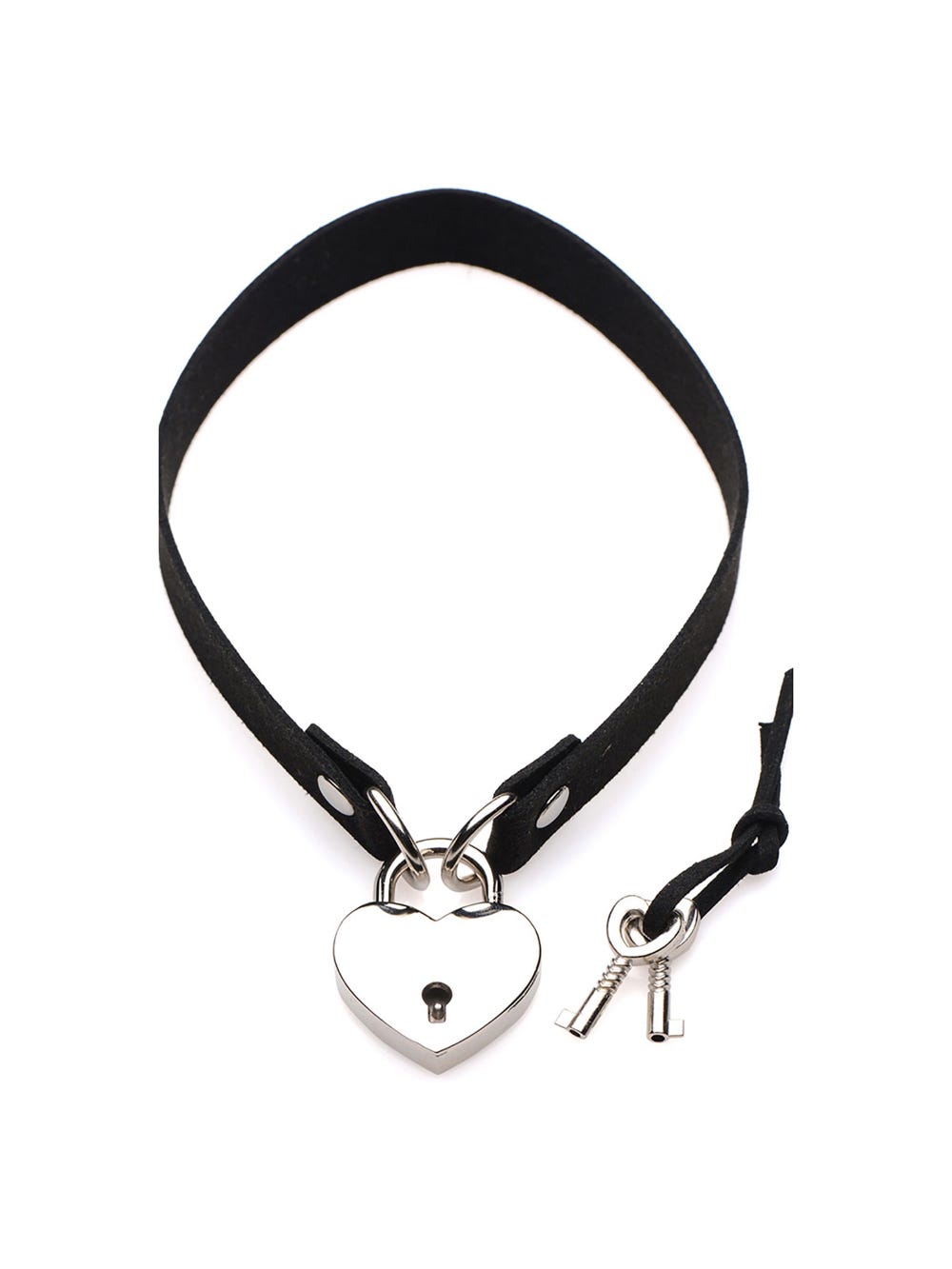 Collier Choker avec Cadenas Coeur Lock-It main product photo