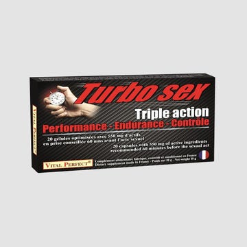 Aphrodisiaque Turbo Sex 20 Gélules