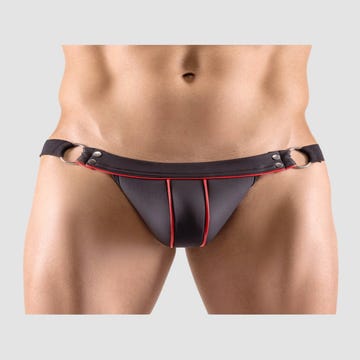 Jockstrap Anneaux Rouge & Noir