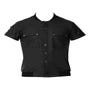 Chemise Multi Poches Noir