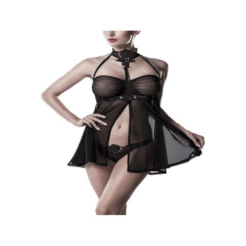 Nuisette Dentelle 20024 Romantic Noir