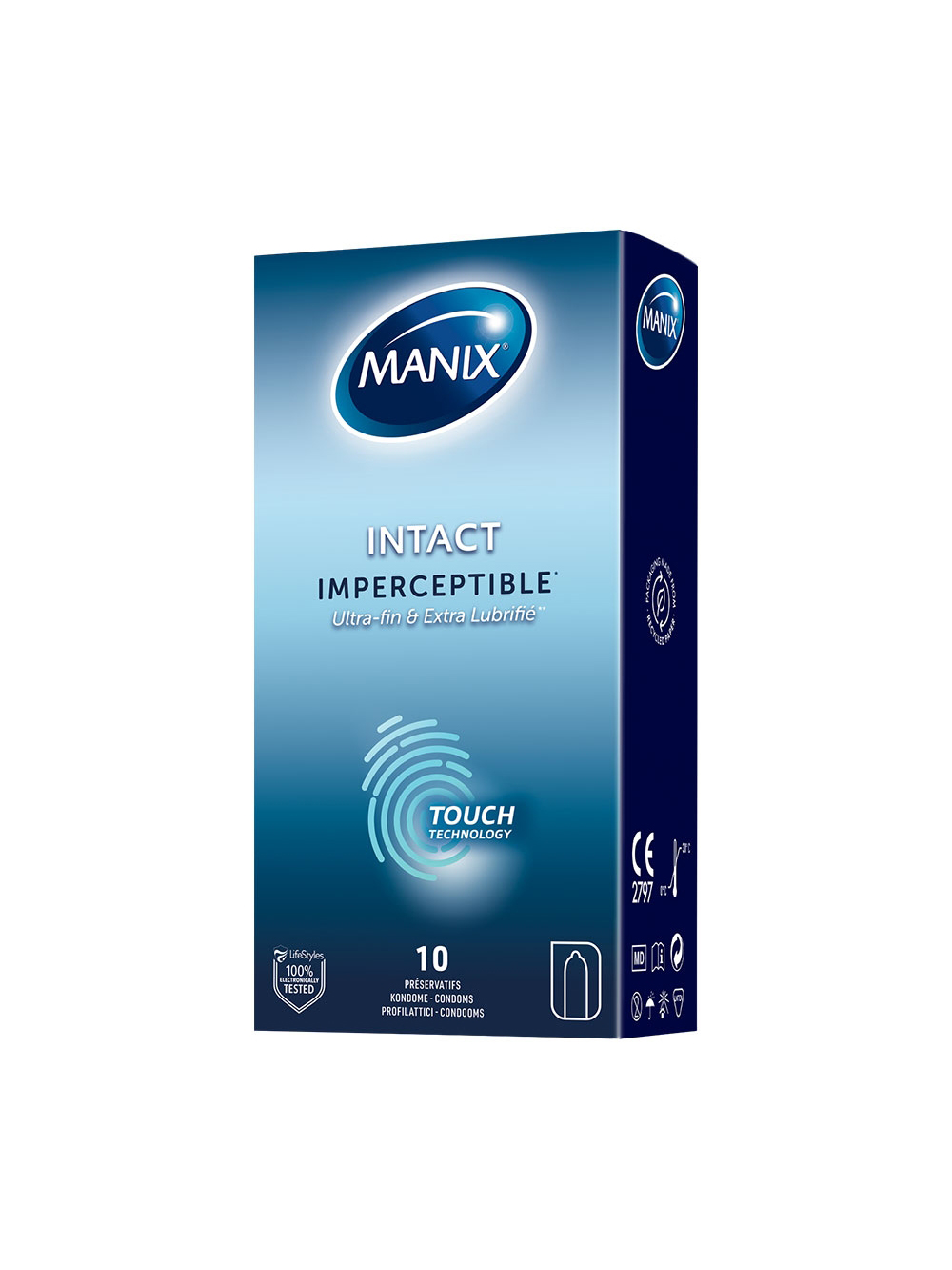 Préservatifs Intact Imperceptible Boîte de 10 main product photo