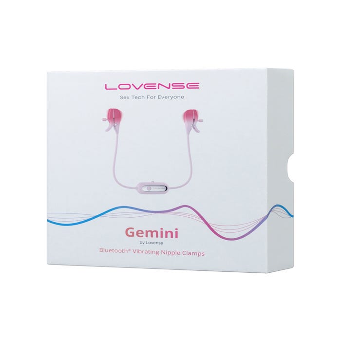 Pinces à Tétons Vibrantes Connectées Gemini