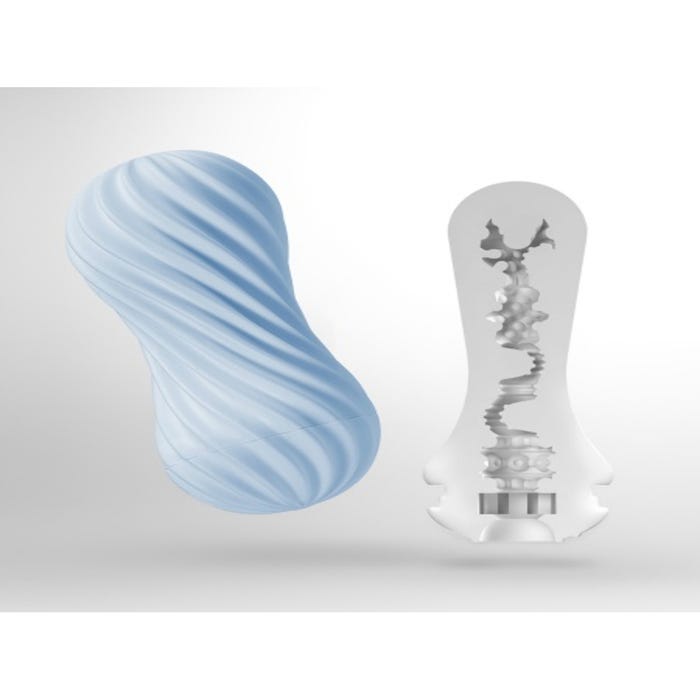 Masturbateur Tenga Flex II Bubbly Blue