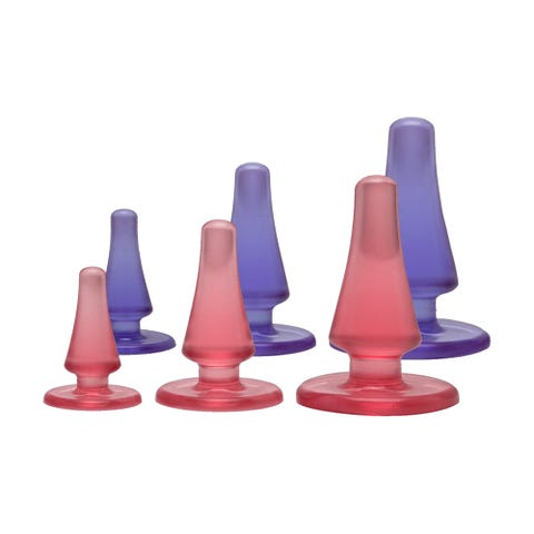 Kit Plugs Anal Crystal Jellies Anal Initiation
