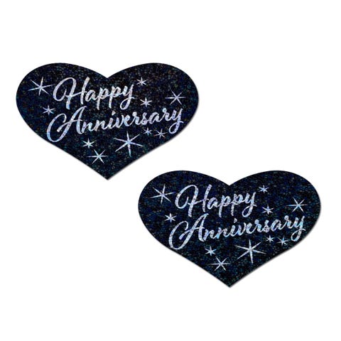 Cache-Tétons Coeur Happy Birthday