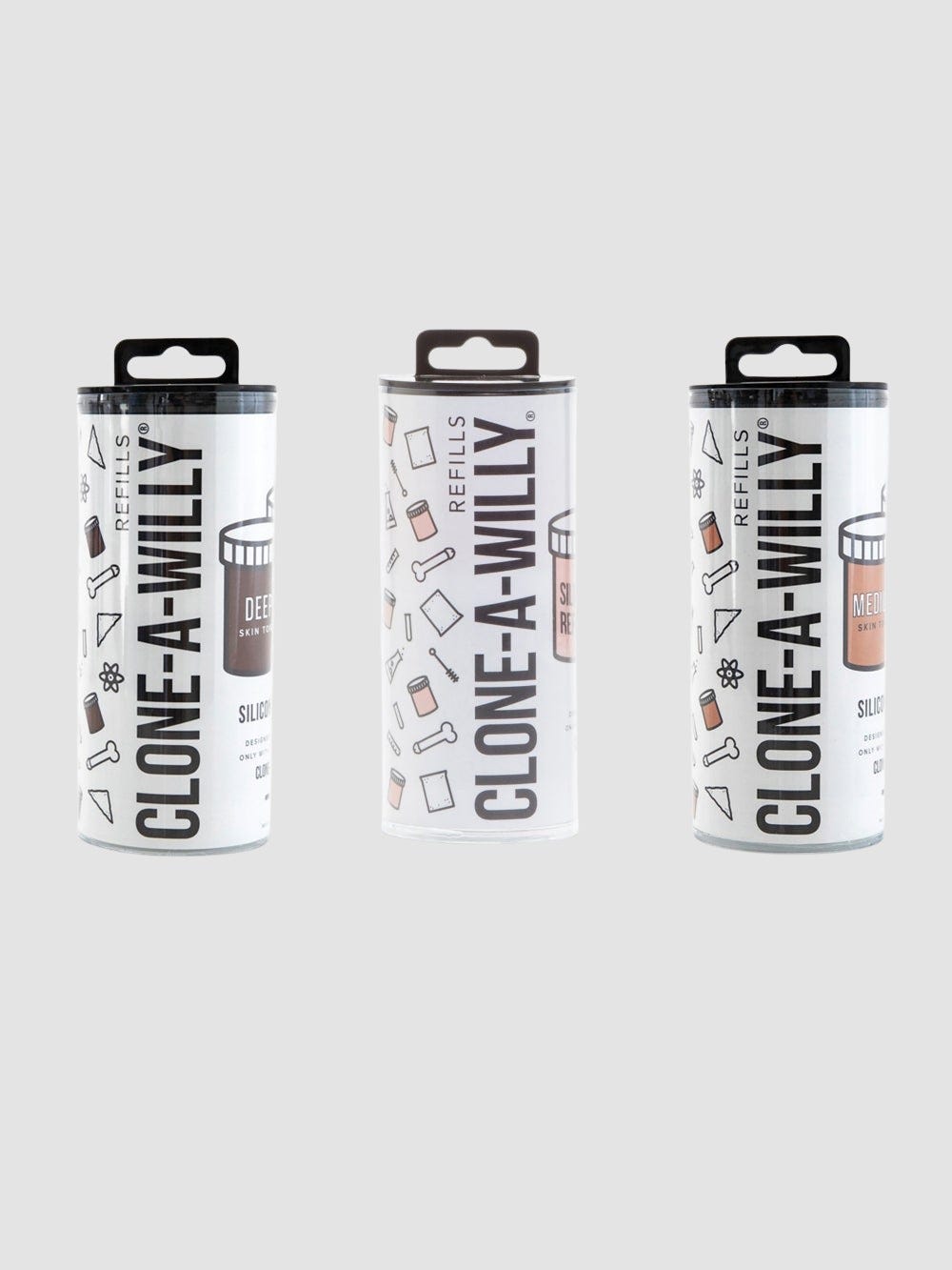 Recharge Silicone Skin Tone pour Clone-A-Willy 226 g