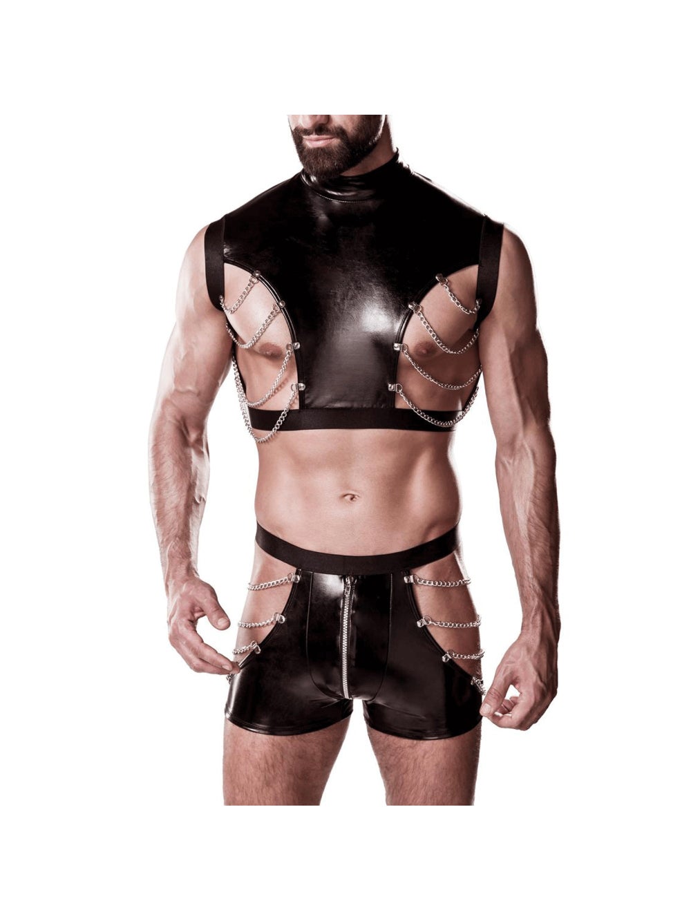 Ensemble 2 Pièces Chaînes 20057 Dominant Noir 3