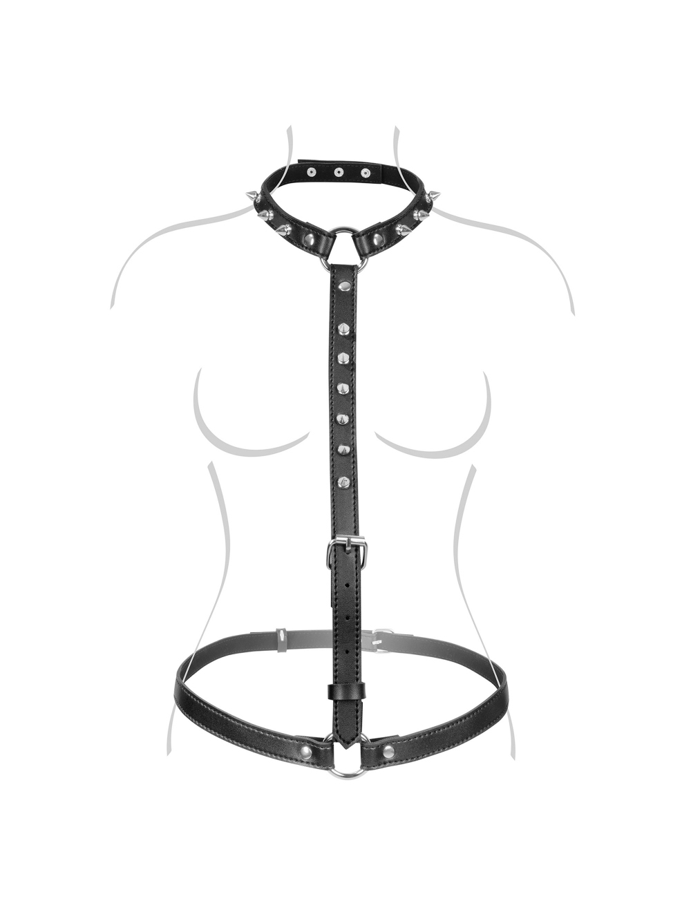 Harnais sexy ajustable Fetish Tentation