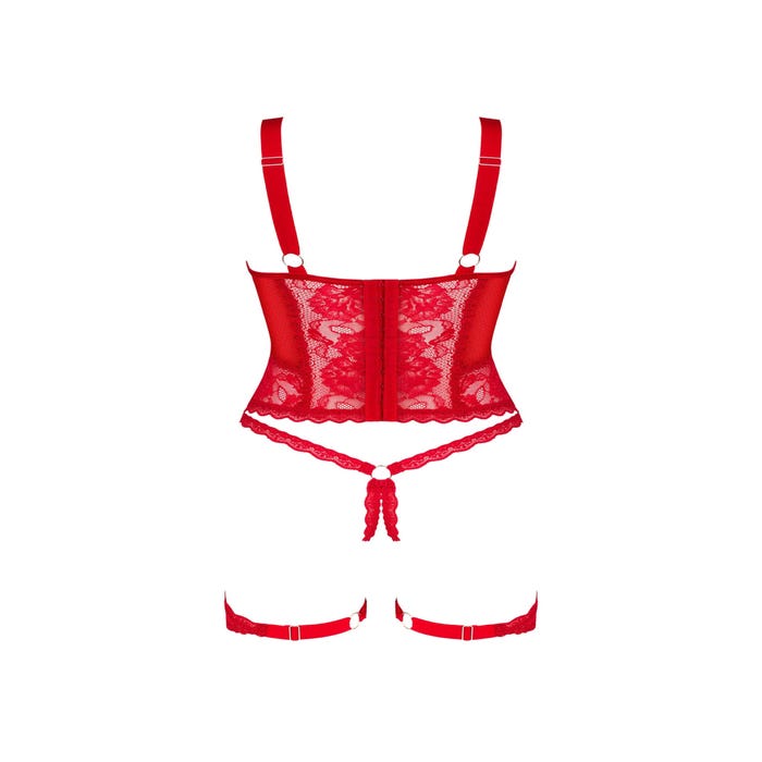 Guêpière Belovya rouge