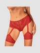Culotte porte-jarretelles Belovya rouge