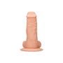 Gode ventouse avec testicules SKIN 20,3 cm