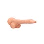 Gode ventouse avec testicules SKIN 20,3 cm