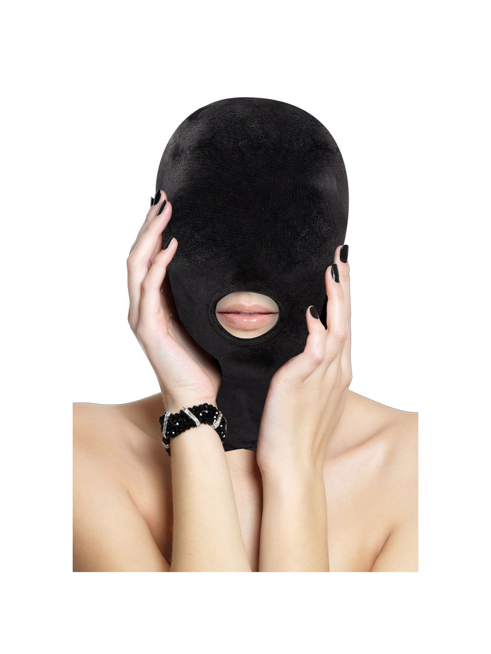 Cagoule bouche ouverte Velvet & Velcro main product photo