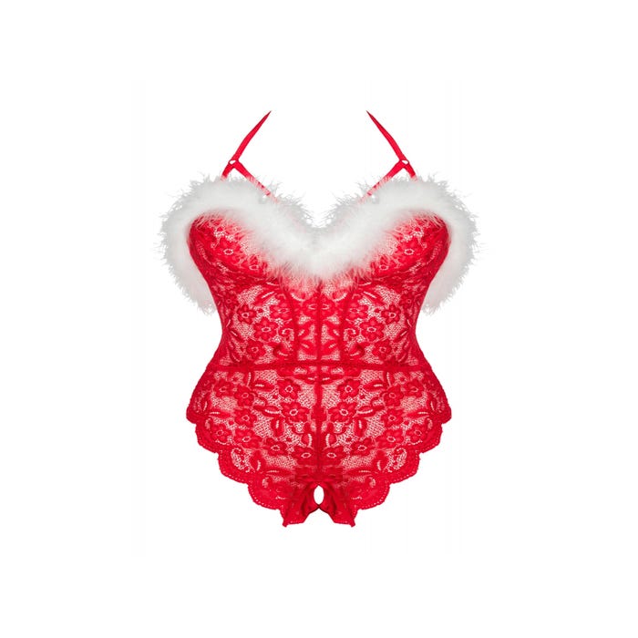 Body ouvert Mère Noël Santas Lace Lady S/M