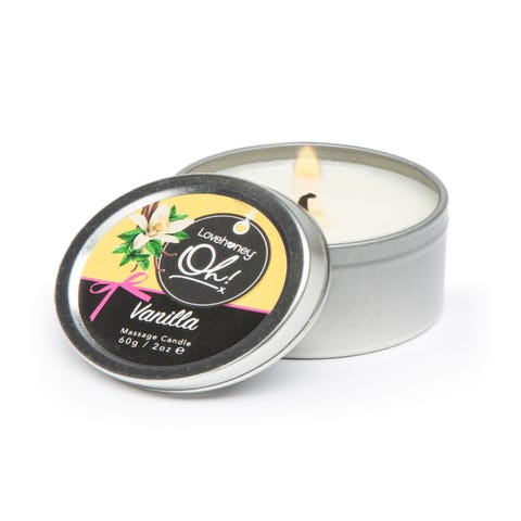 Bougie de massage vanille Oh!