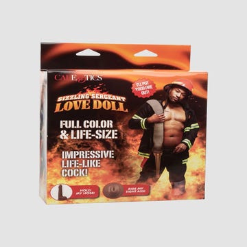 Poupée gonflable pompier Sizzling Sergeant