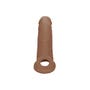 Gaine à pénis avec ballstrap SKIN 22,9 cm
