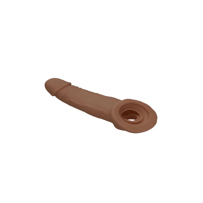 Gaine à pénis avec ballstrap SKIN 22,9 cm