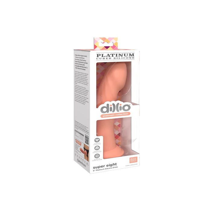 Dildo Super Eight 20,3 cm Dillio Platinum