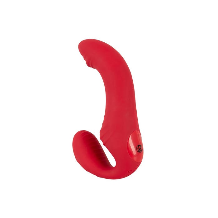 Strap-on vibrant télécommandé Triple Teaser