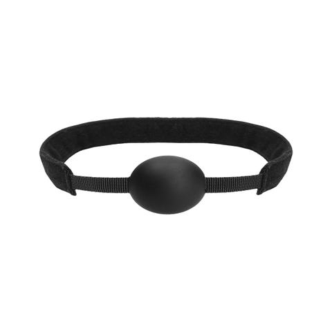 Bâillon boule silicone Velvet & Velcro