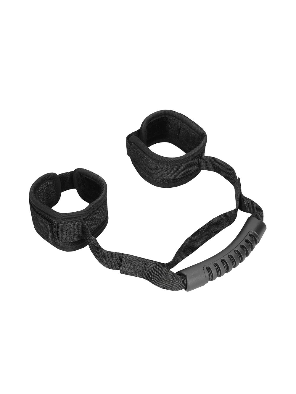 Menottes avec poignée Velvet & Velcro main product photo