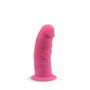 Gode ventouse phospho 15,2 cm Model 2 rose