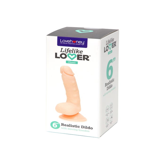 Gode ventouse réaliste 15,2 cm Lifelike Lover