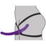 Gode ceinture vibrant Double Duty