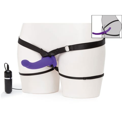 Gode ceinture vibrant Double Duty