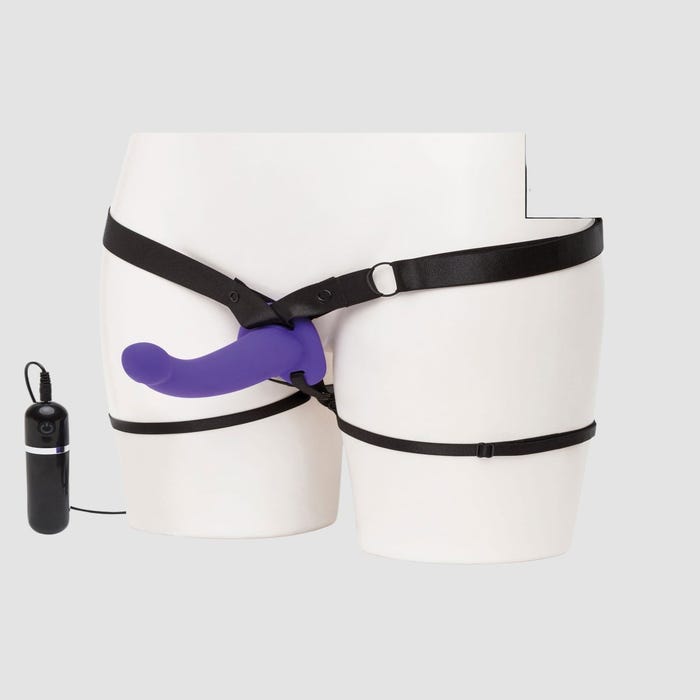 Gode ceinture vibrant Double Duty