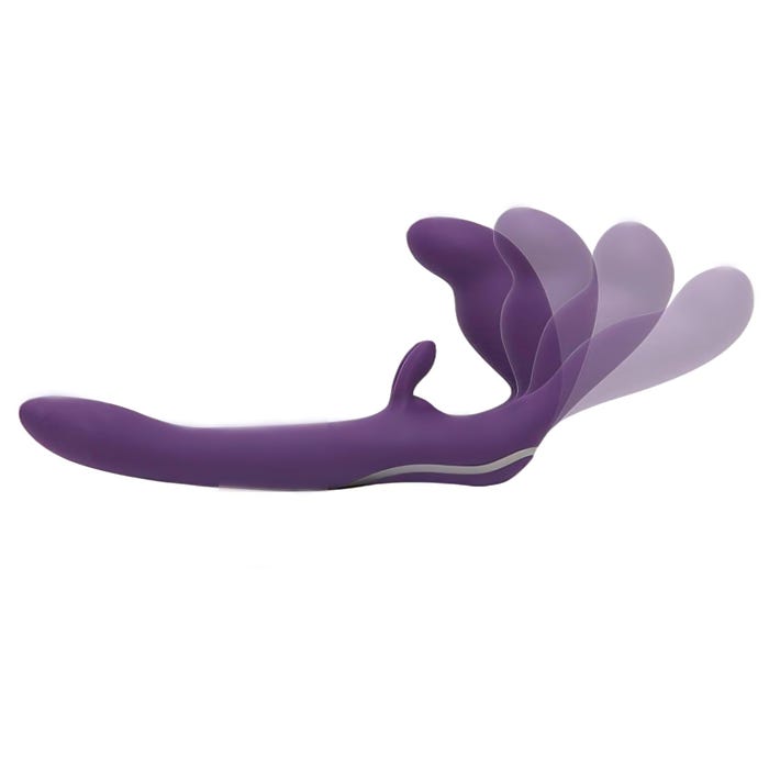 Strap-on rabbit vibrant Desire Luxury