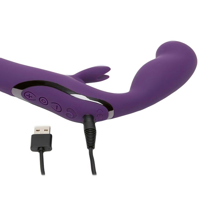 Strap-on rabbit vibrant Desire Luxury