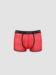 Boxer ouvert Parker léopard rouge