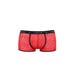 Boxer ouvert Parker léopard rouge