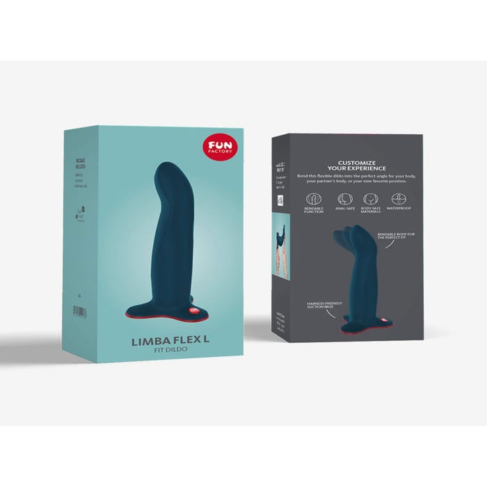 Dildo ventouse flexible Limba Flex L