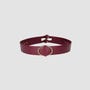 Ceinture Halo bordeaux