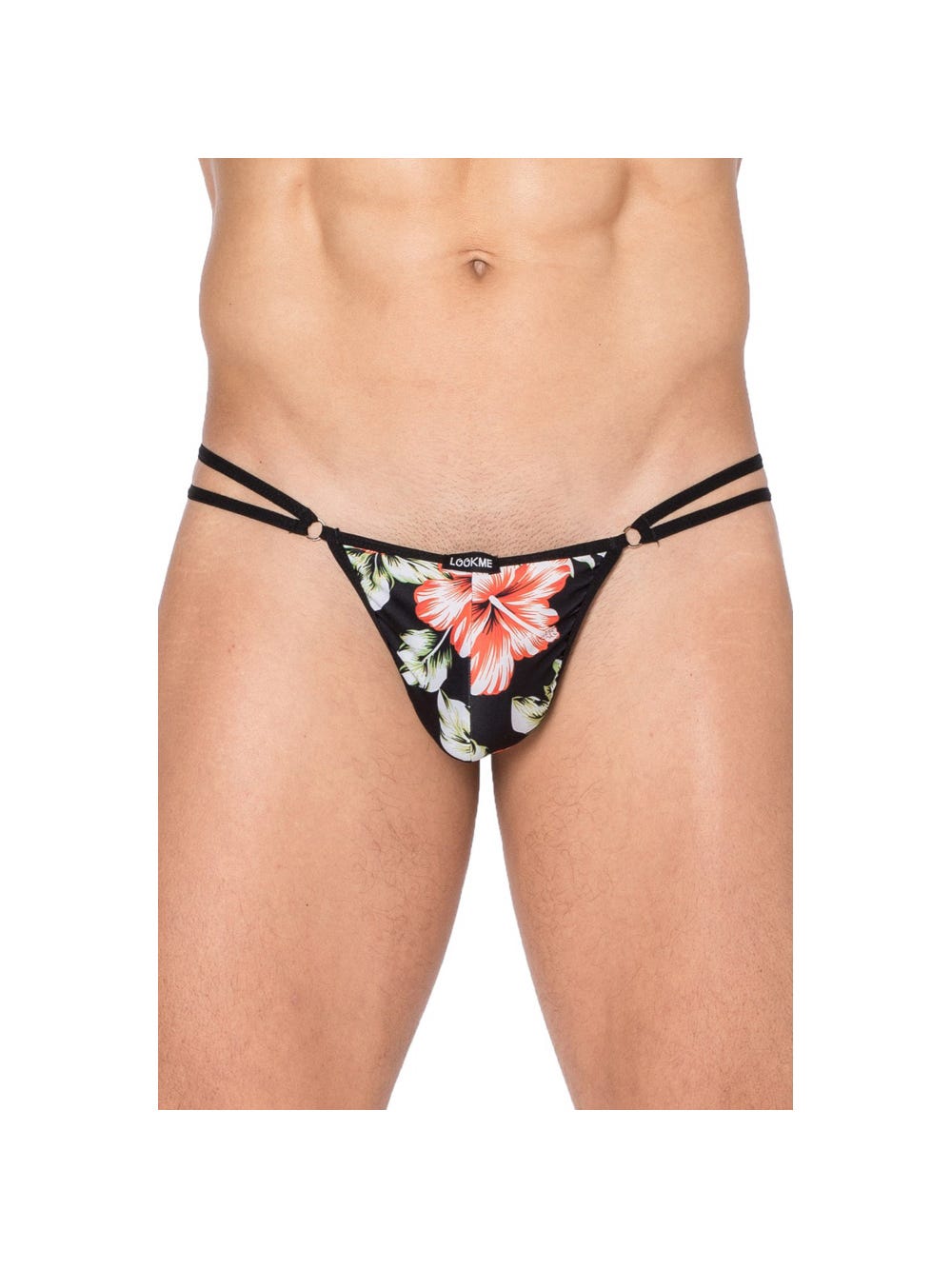 String imprimé floral New Look noir main product photo